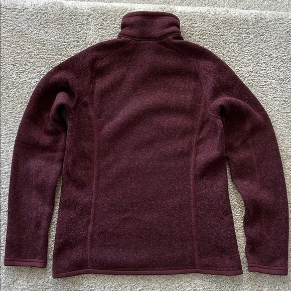 Patagonia Maroon Half-Zip Fleece - Picture 5 of 5